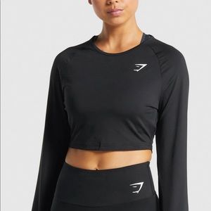 BNWT GYMSHARK cropped long sleeve